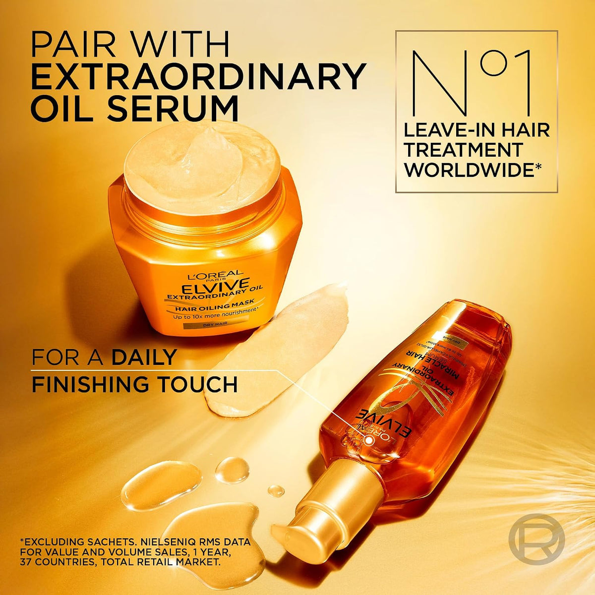 LOreal Paris Extraordinary Oil Hair Oiling Mask 300ml