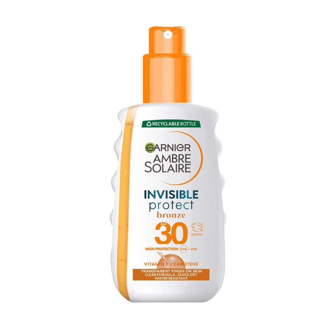 GARNIER Ambre Solaire Invisible Protect Glow Sun Protection Spray SPF 30 - 150 ml