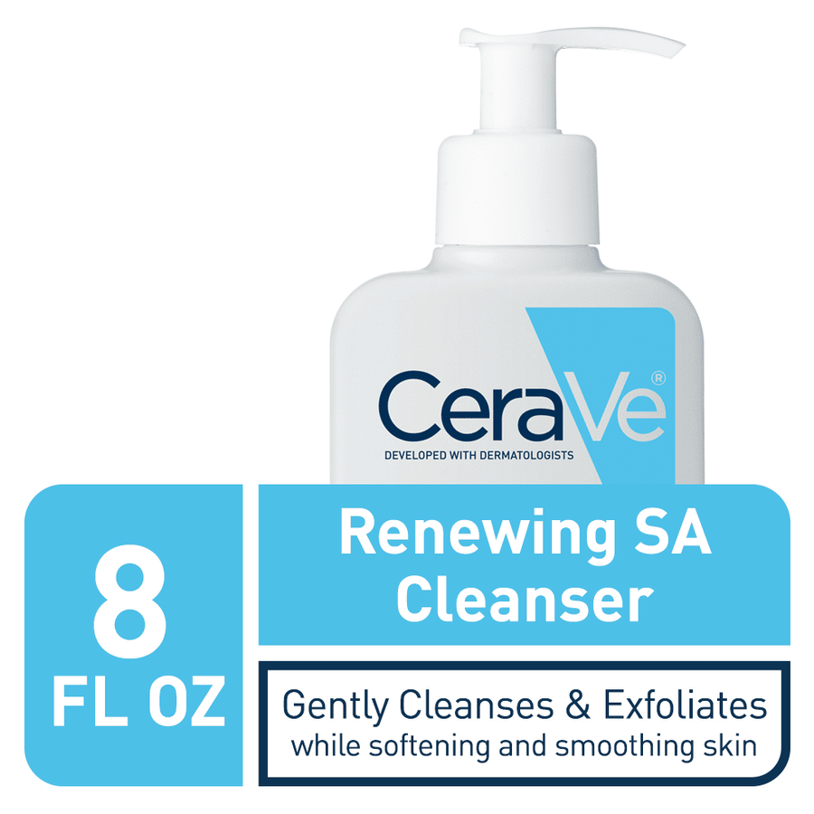 CERAVE Renewing SA Cleanser For Normal Skin Acne-Prone Skin - 236 ml