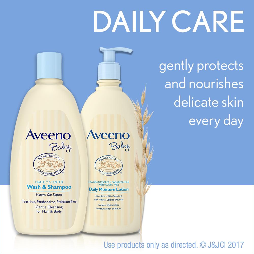 AVEENO BABY Daily Wash and Shampoo - 532 ml