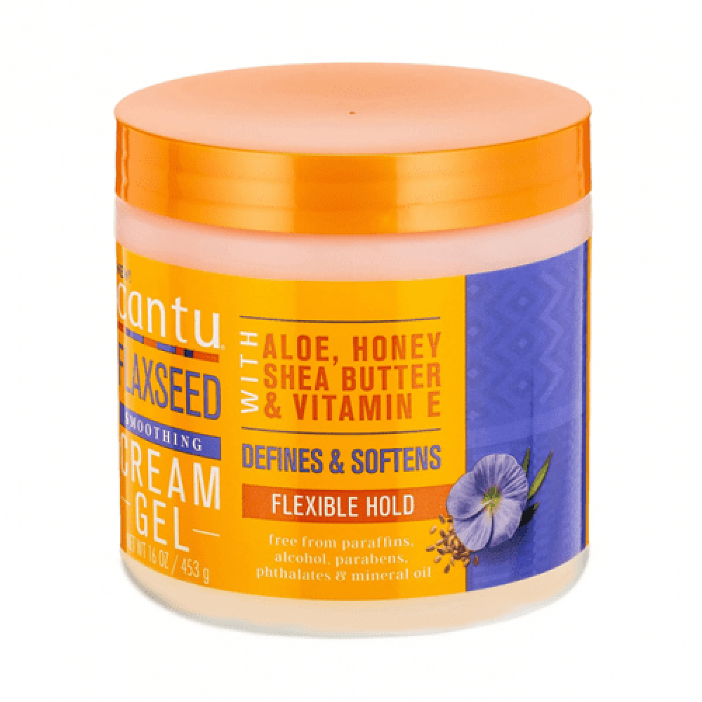 Cantu Flaxseed Smoothing Cream Gel Flexible Hold - 453 g