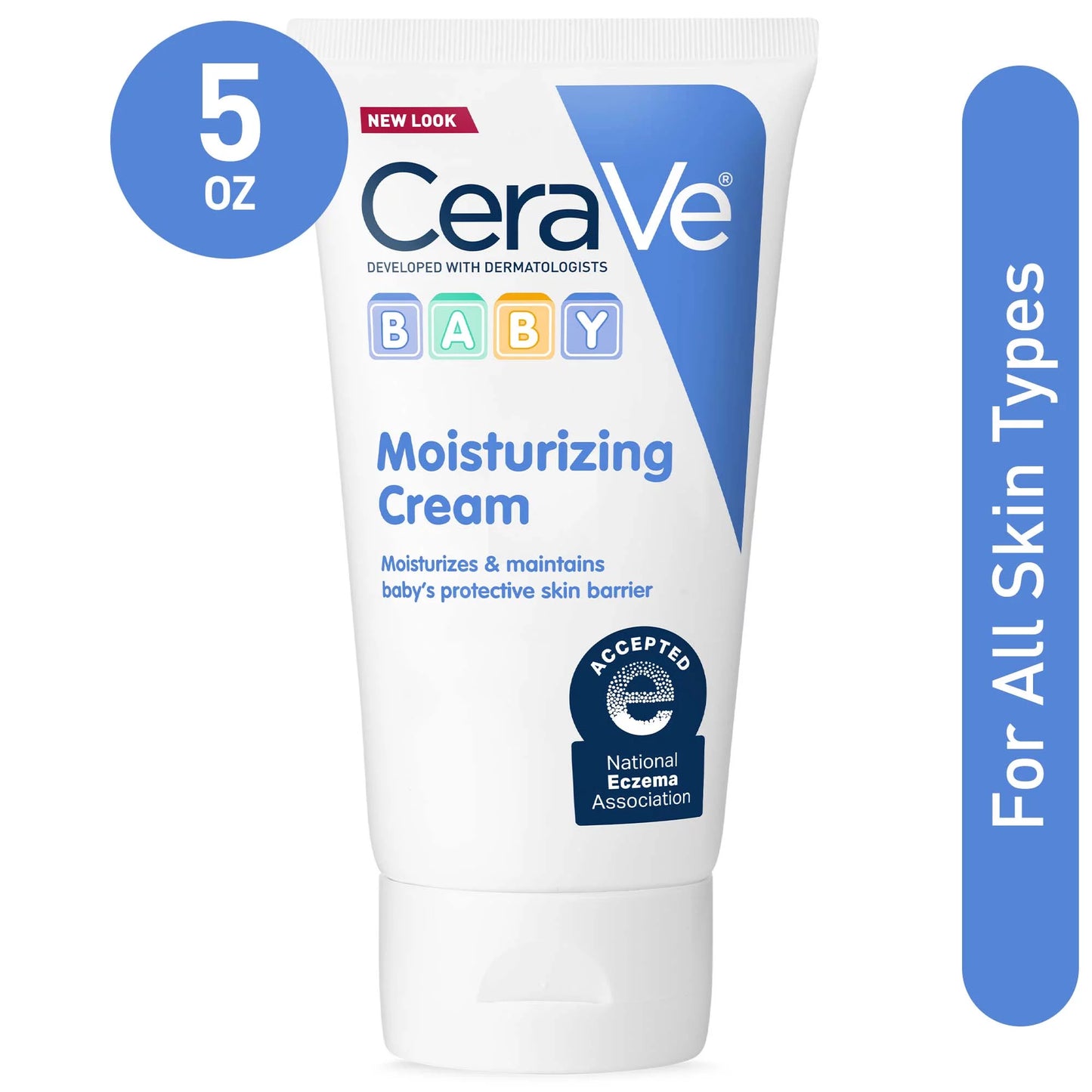 CERAVE BABY Moisturizing Cream |Gentle, Fragnance Free, Paraben Free - 142 g