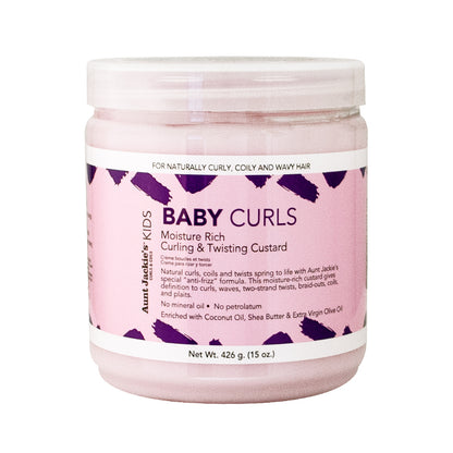 AUNT JACKIE'S Baby Curls – Curling & Twisting Custard  - 426 g