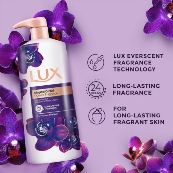 LUX Magical Orchid Opulent Fragrance Body Wash - 500 ml