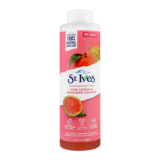 St. Ives Body Wash Pink Lemon & Mandarin Orange - 650 ml