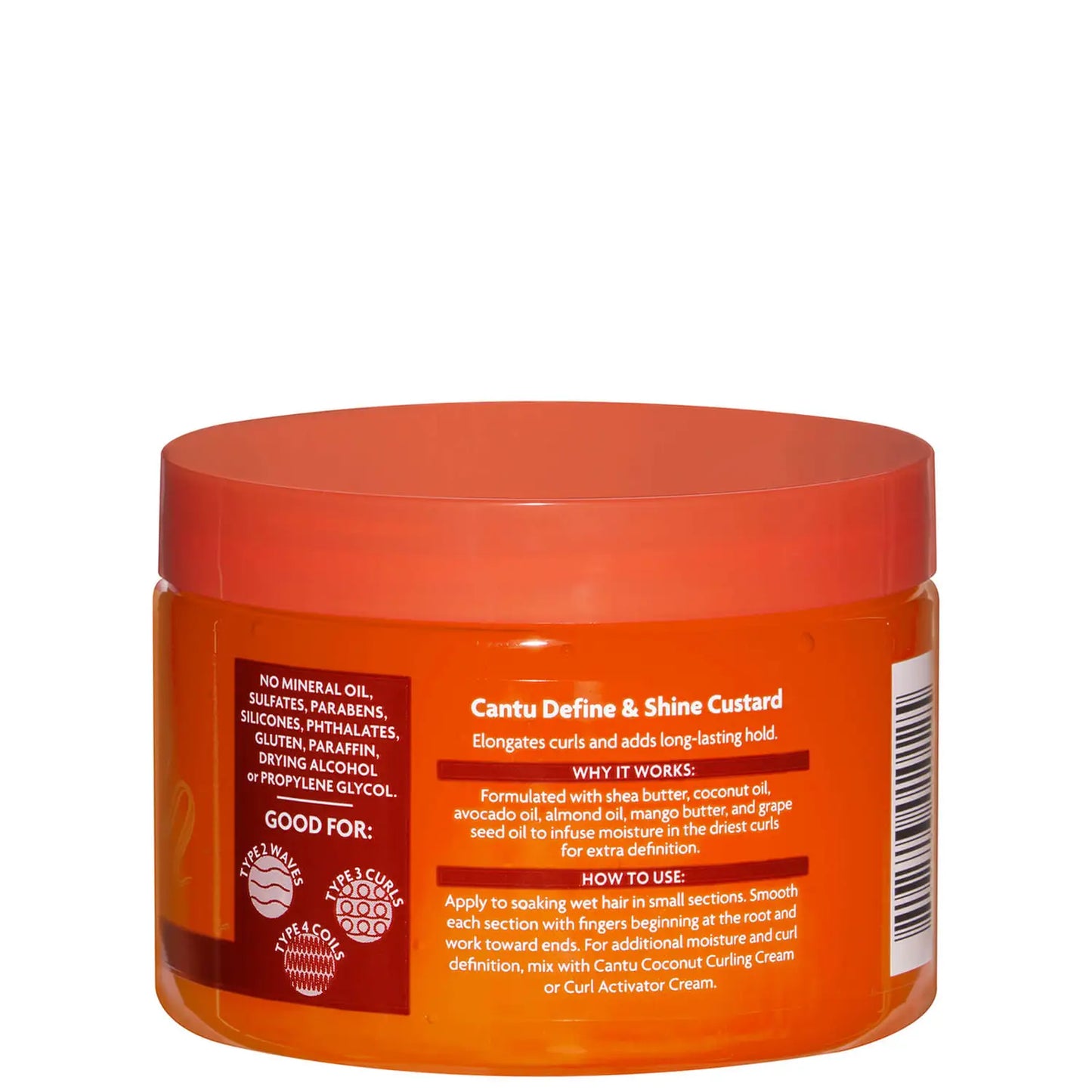 Cantu Shea Butter for Natural Hair Define & Shine Custard 340g