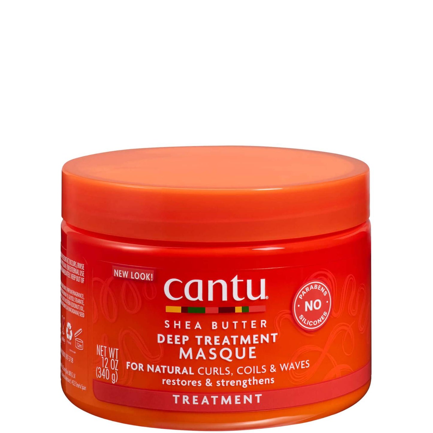 CANTU Shea Butter Deep Treatment Masque for Natural Curls, Coils & Waves - 340g