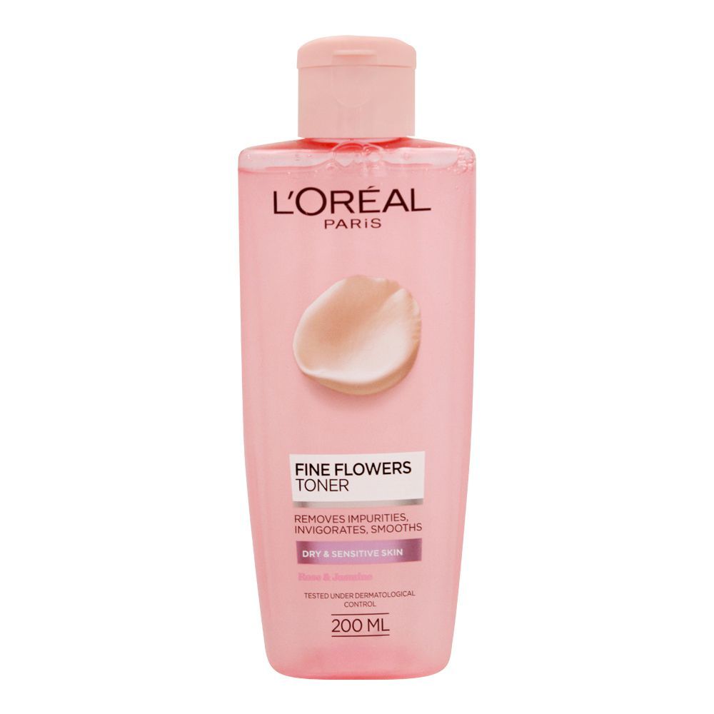 LOREAL Paris Rare Flowers Tonic Toner for Dry and Sensitive Skin 200 ml