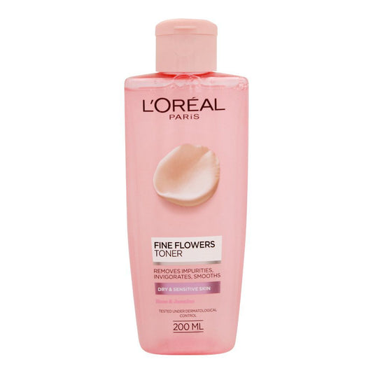 LOREAL Paris Rare Flowers Tonic Toner for Dry and Sensitive Skin 200 ml