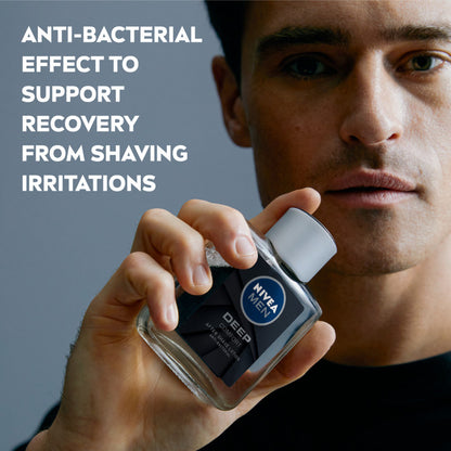 NIVEA MEN Deep Comfort Anti-Bacterial After Shave Lotion - 100ml