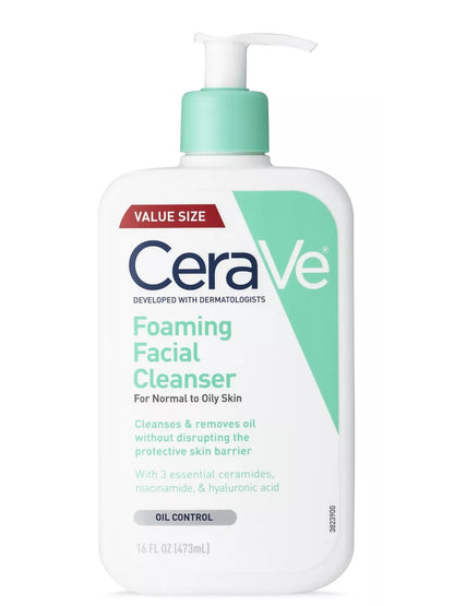 CERAVE Foaming Cleanser For Normal To Oily Skin 236 ml