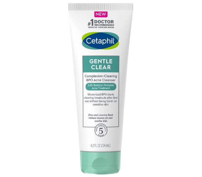 CETAPHIL Gentle Clear Mattifying Acne Moisturizer with Salicylic Acid Acne Treatment - 89ml