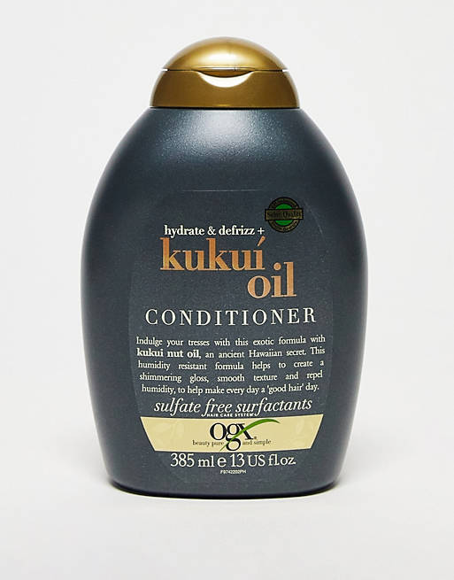 OGX Hydrate & Defrizz + Kukuí Conditioner 385ml