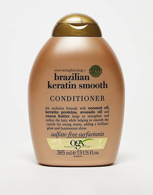 OGX Ever Straightening + Brazilian Keratin Therapy Conditioner - 385ml