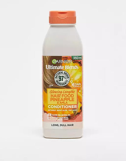 ULTIMATE BLENDS Glowing Lengths Pineapple & Amla Hair Food Conditioner for Long Dull Hair 350ml