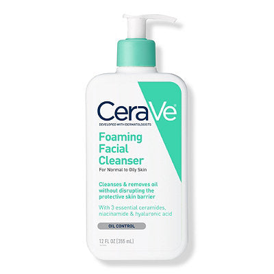 CERAVE Foaming Cleanser For Normal To Oily Skin 355ml