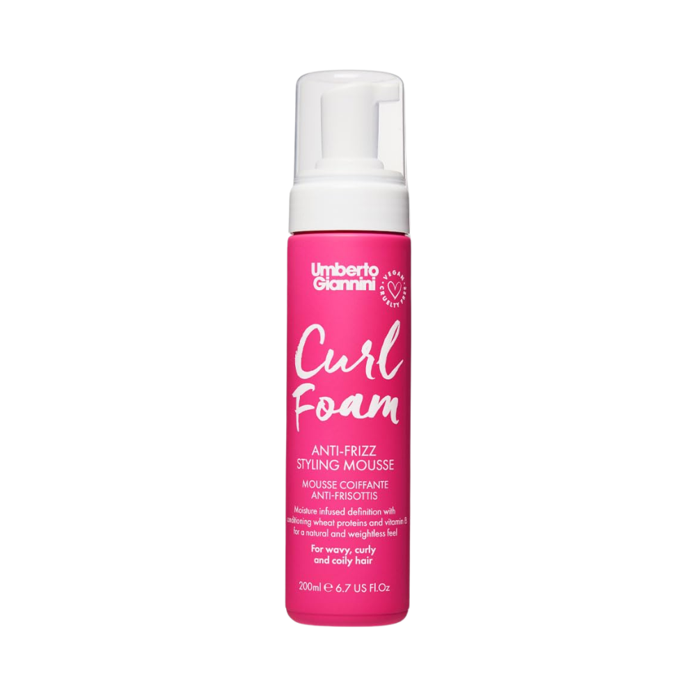 UMBERTO GIANNINI Curl Foam Anti Frizz Styling Mousse 200ml