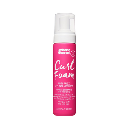 UMBERTO GIANNINI Curl Foam Anti Frizz Styling Mousse 200ml