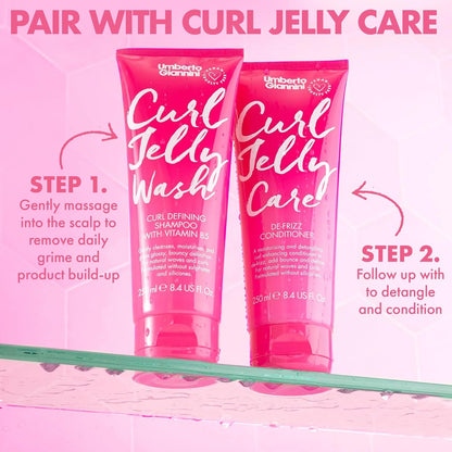 UMBERTO GIANNINI Curl Jelly Wash Shampoo 250ml