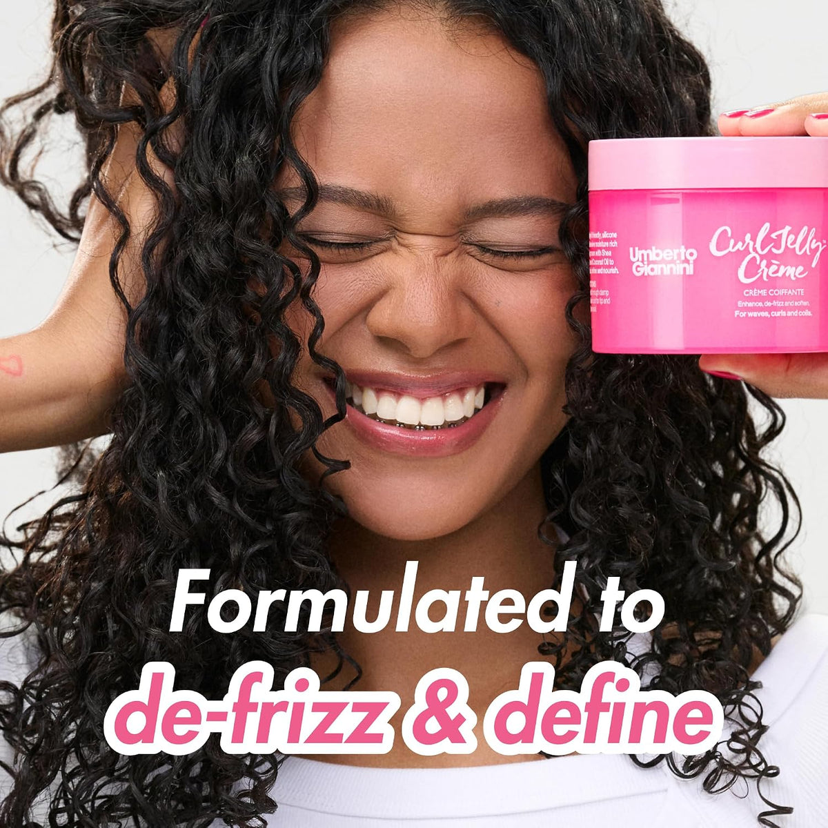UMBERTO GIANNINI Curly Custard Coconut Oil & Shea Butter 300ml