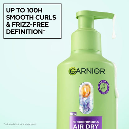 GARNIER Curl Cream, Method for Curls Air Dry Cream Leave-in 260ml