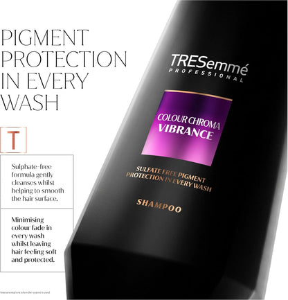 TRESemme Colour Chroma Vibrance Shampoo for Coloured Hair 400ml