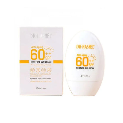 DR.RASHEL Moisture Sun Cream SPF 60++ Water and Sweat Resistant Sunscreen Anti-aging.