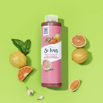 St. Ives Body Wash Pink Lemon & Mandarin Orange - 650 ml