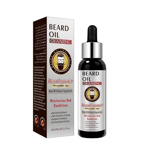 GUANJING Beard Master Professional Care Beard Wash with Natural Ingredients - 100ml