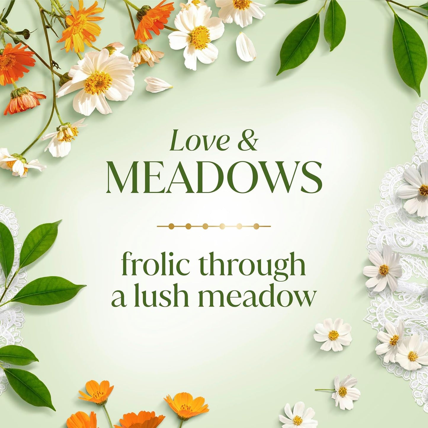 Dove Exfoliating Love & Meadows Bergamot & Wildflowers Body Scrub - 225g