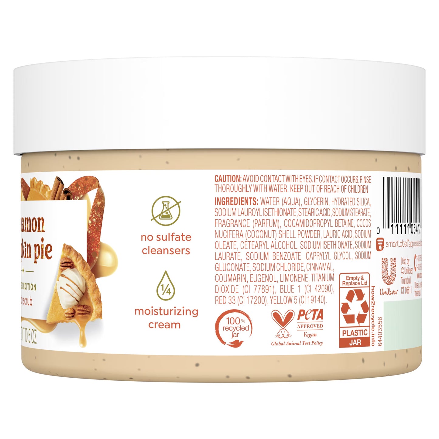 Dove Exfoliating Cinnamon Pumpkin Pie Body Scrub - 298g