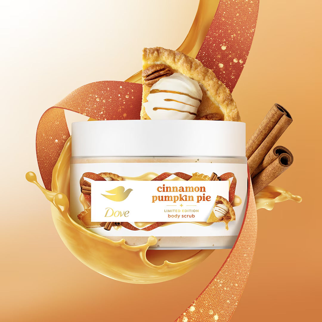 Dove Exfoliating Cinnamon Pumpkin Pie Body Scrub - 298g