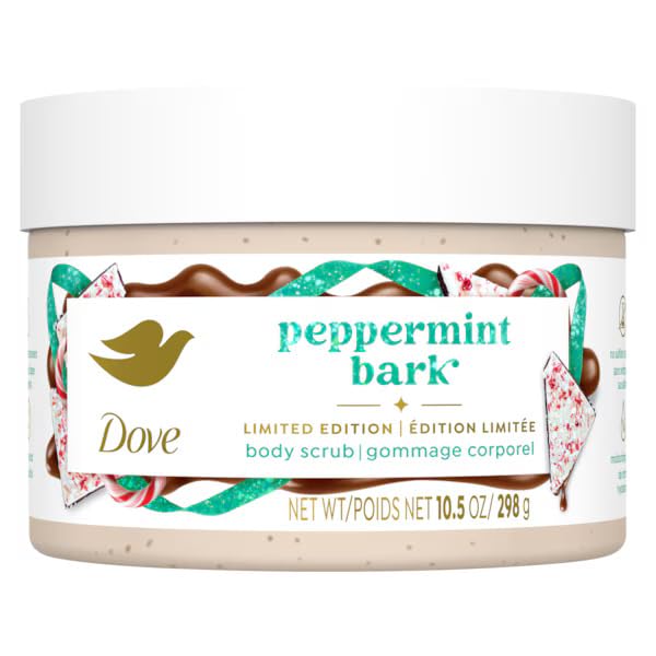 Dove Exfoliating Peppermint Bark Body Scrub - 298g