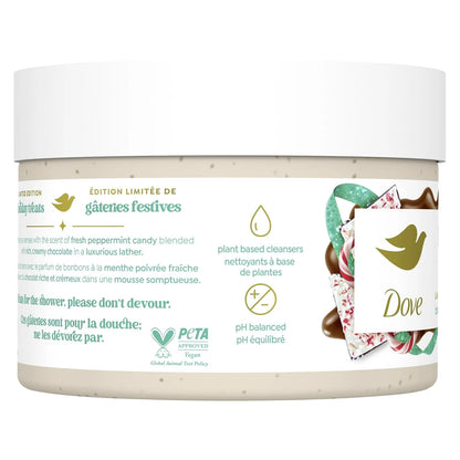 Dove Exfoliating Peppermint Bark Body Scrub - 298g