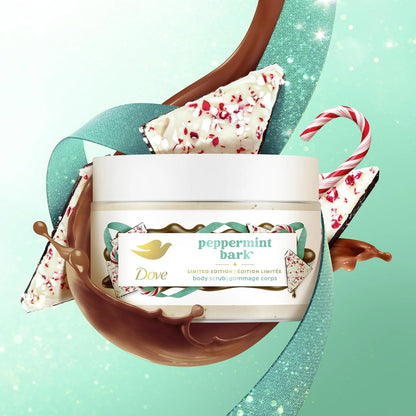 Dove Exfoliating Peppermint Bark Body Scrub - 298g
