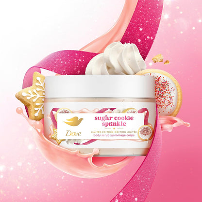 Dove Exfoliating Sugar Cookie Sprinkle Body Scrub - 298g