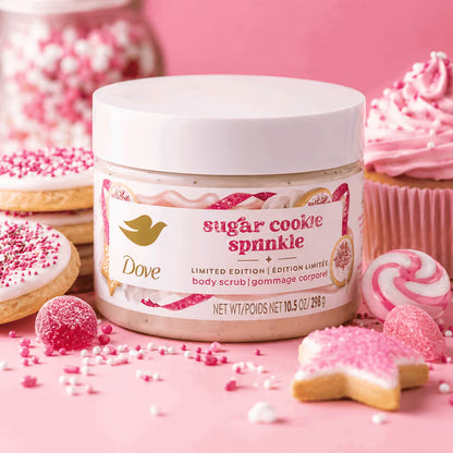 Dove Exfoliating Sugar Cookie Sprinkle Body Scrub - 298g