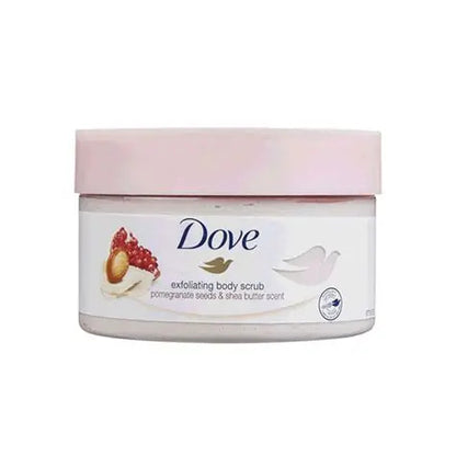 Dove Exfoliating Pomegranate Seeds and Shea Butter Body Scrub - 228g