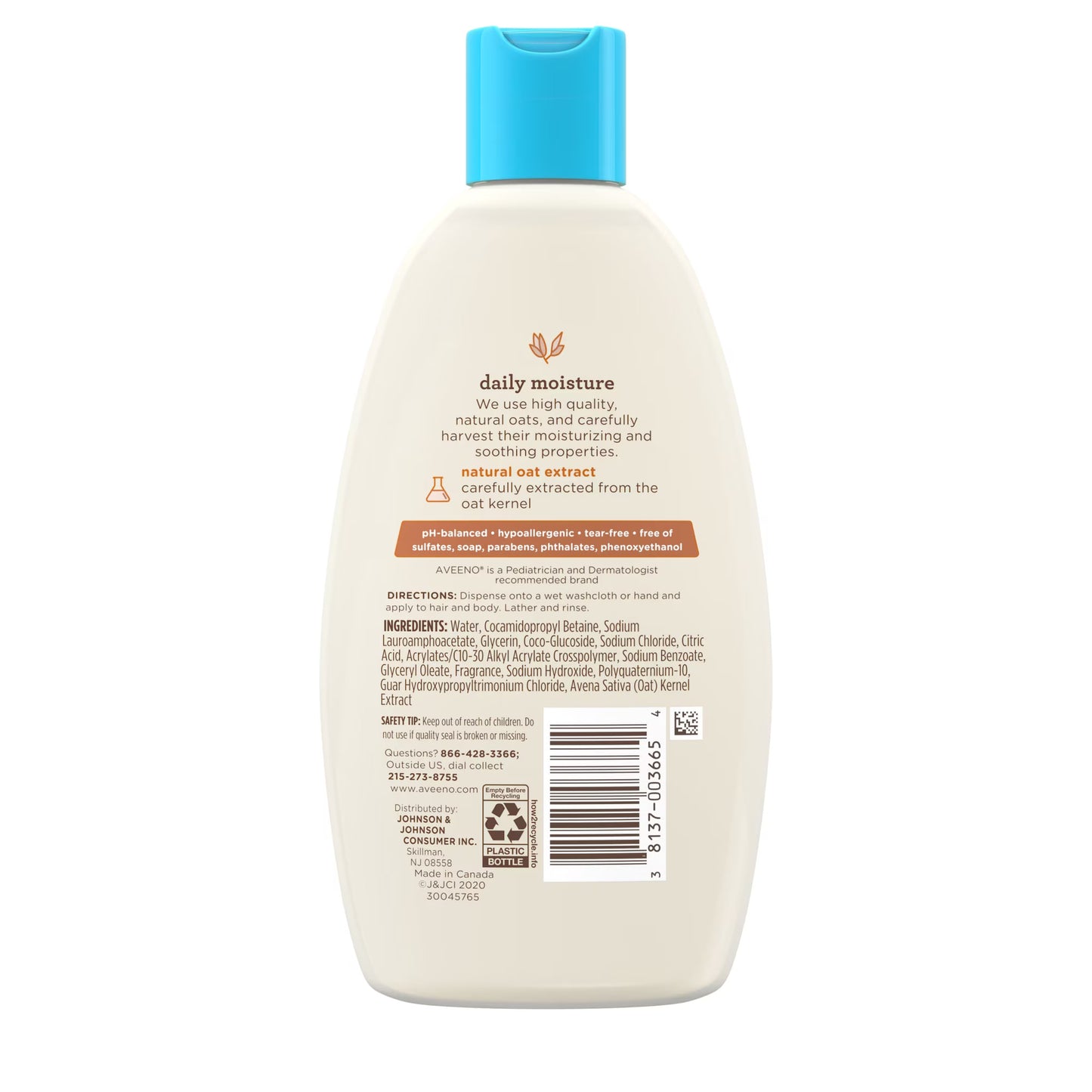 Aveeno Baby Daily Wash & Shampoo - 236ml