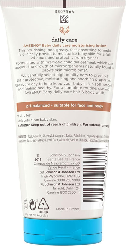 Aveeno Baby Daily Care Moisturizing Lotion for Sensitive Skin - 150ml