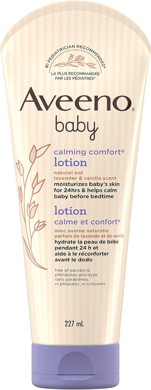 Aveeno Baby Calming Comfort Lavendar & Vanilla Scents Lotion - 227ml