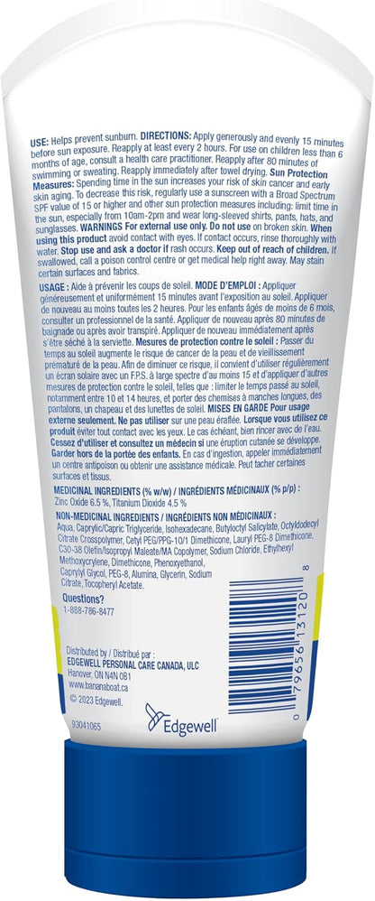 Banana Boat Simply Protect Kids Enfants SPF 50+ Suncreen Lotion - 150ml