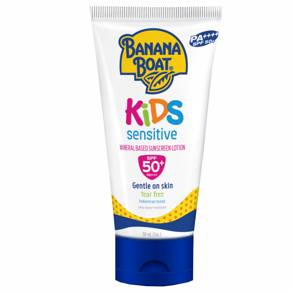 Banana Boat Simply Protect Kids Enfants SPF 50+ Suncreen Lotion - 150ml
