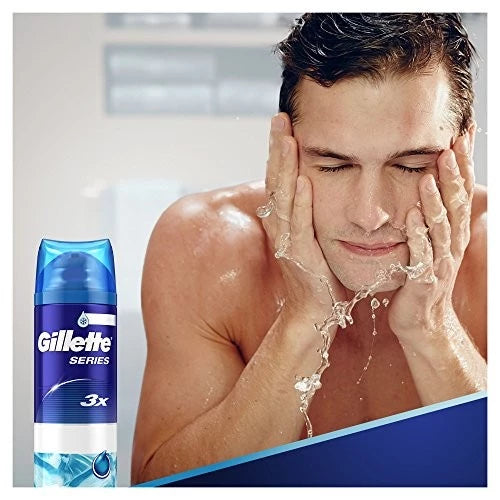 GILLETTE Series Sensitive Cool Shaving Gel 200ml