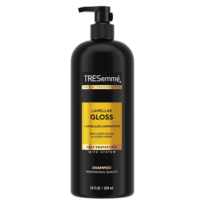 TRESemme Shampoo Lamellar Gloss Brilliant Gloss & Sleek Finish - 828ml