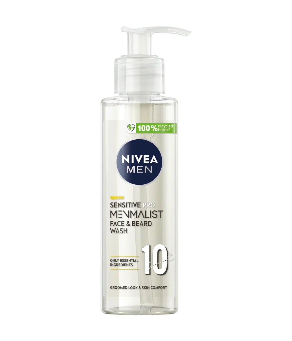 NIVEA MEN Sensitive Pro Menmalist Face & Beard Wash - 200 ml