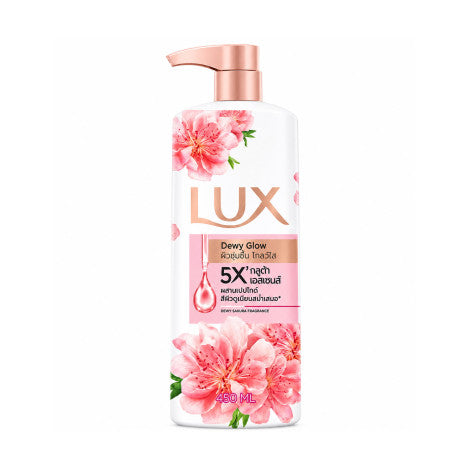 Lux Dewy Glow Dewy Sakura Fragrance Body Wash 450ml