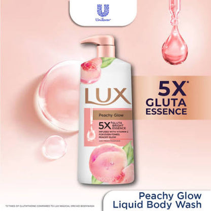 Lux Peachy Glow 5X Gluta Essence Body Wash 450ml