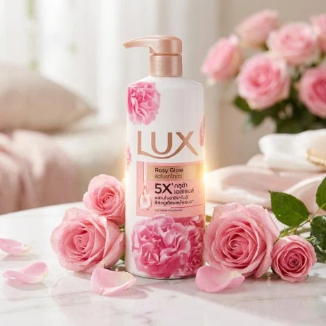 Lux Peachy Glow 5X Gluta Essence Body Wash 450ml