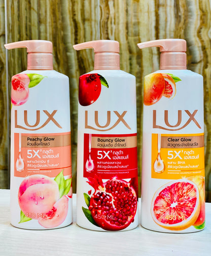 Lux Clear Glow 5x Gluta Essence Bright Body Wash 450ml